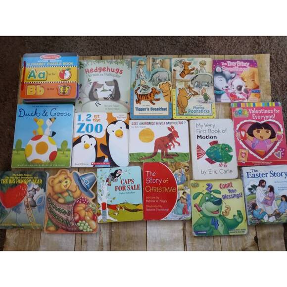 17 Children's Board Books Assorted Titles Will Differ From Photos - Picture 1 of 4